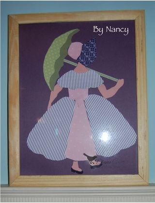 Nancy's Victorian umbrella Lady
