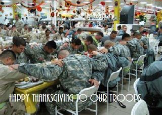 Troops & Thanksgiving