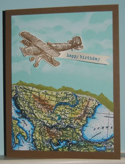 Plane & Simple Happy Birthday Card