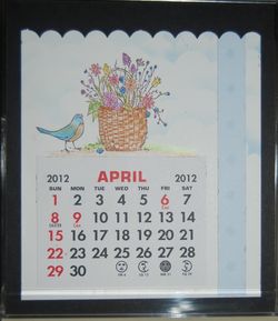 Peace Within April 2012 CD Calendar