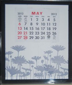 Upsy Daisy May 2012 CD Calendar
