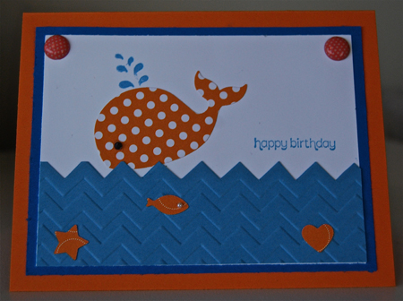 Oh, Whale Birthday Card for Zephyr