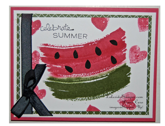 Watermelon Card wm