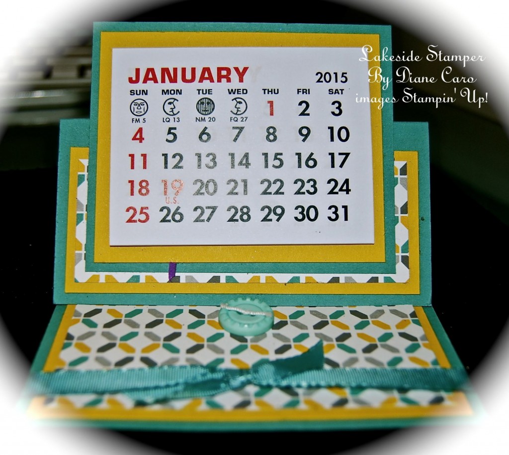 Easel Calendar 2015