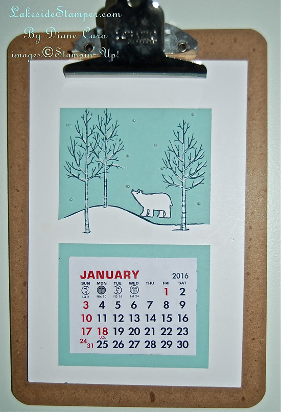 2016 Calendar Jan