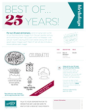Stampin'Up! Best of 25 Years
