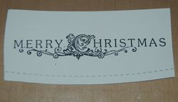 Beautiful Season Victorian Stocking Message Detail