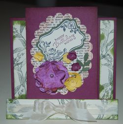 Vintage Birthday Card Front
