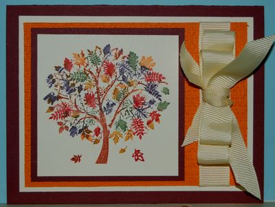 Leaves of a Tree Anniversary Card